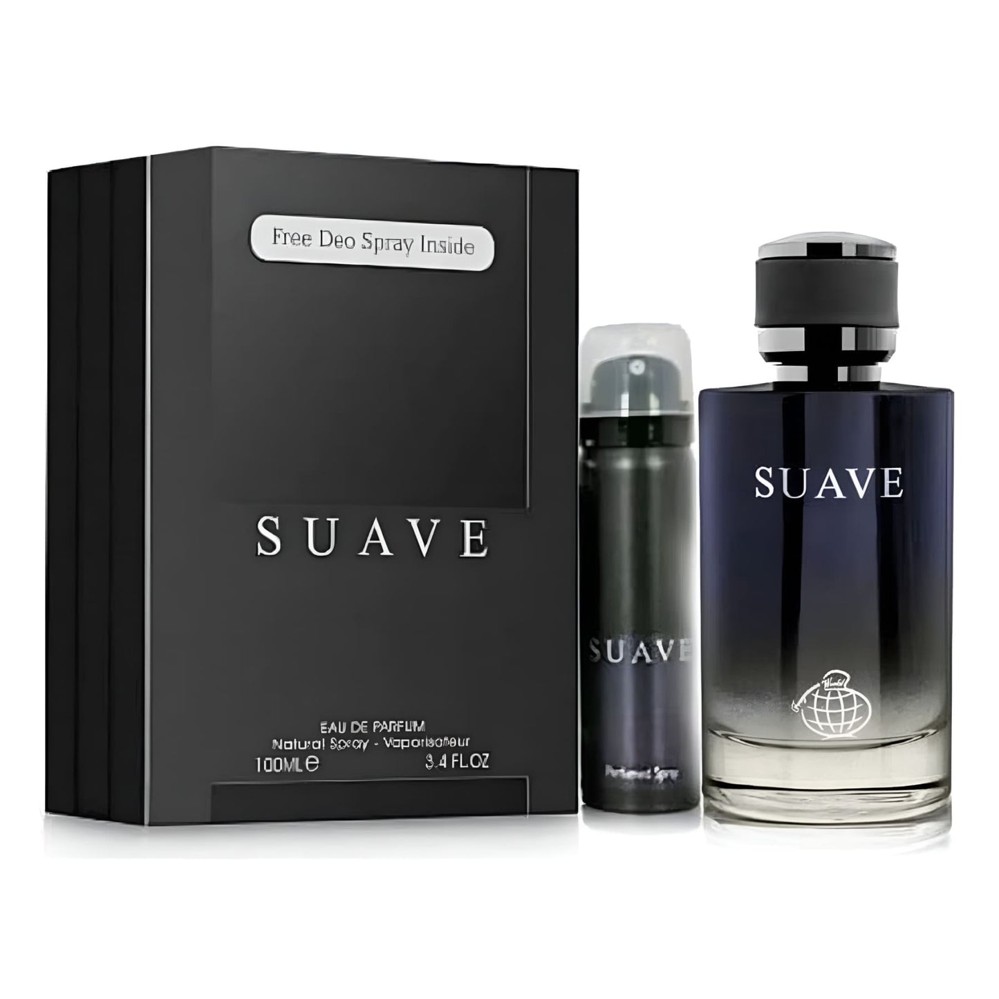 Set cadou Fragrance World Suave Eau de Parfum 100 ml + Deodorant 50 ml