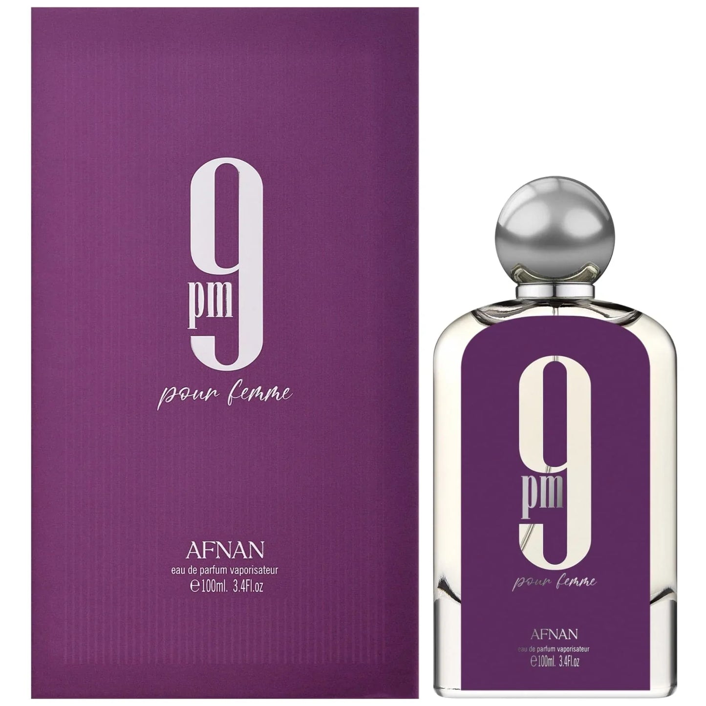 Afnan_9_PM_pour_Femme_100_ml_Apa_de_parfum_dama_b - Oriental Fragrance En-Gros