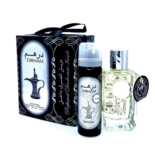 Ard Al Zaafaran Dirham Silver 100 ml + Deo