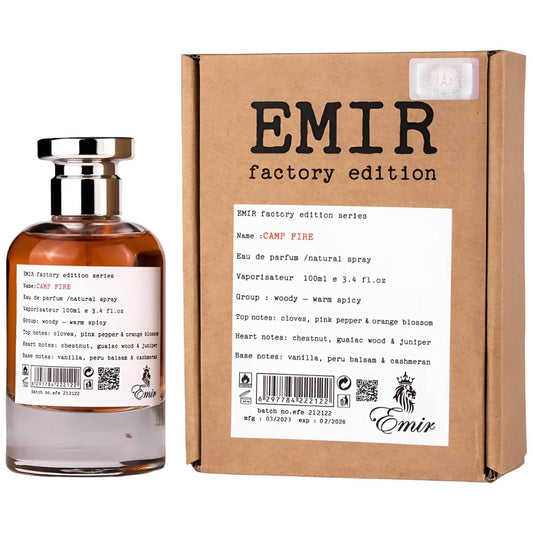 Emir Camp Fire Factory Edition 100 ml - Oriental Fragrance En-Gros