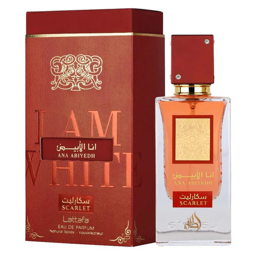 LattafaAnaAbiyedhScarlet60ml - Oriental Fragrance En-Gros