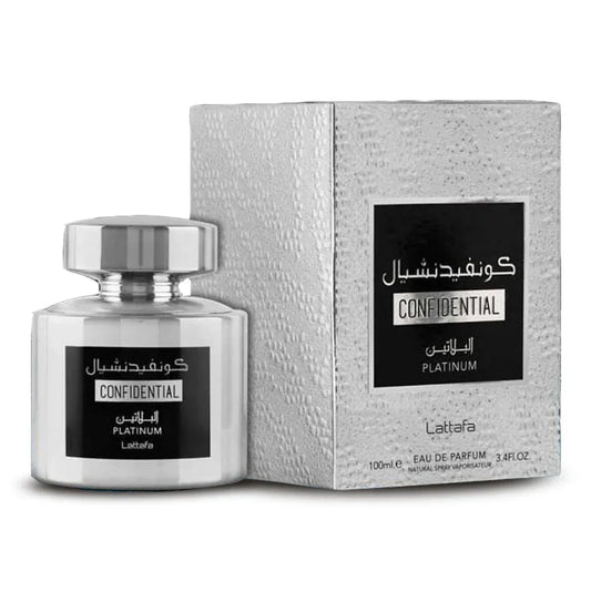 Lattafa_Confidential_Platinum_100_ml - Oriental Fragrance En-Gros