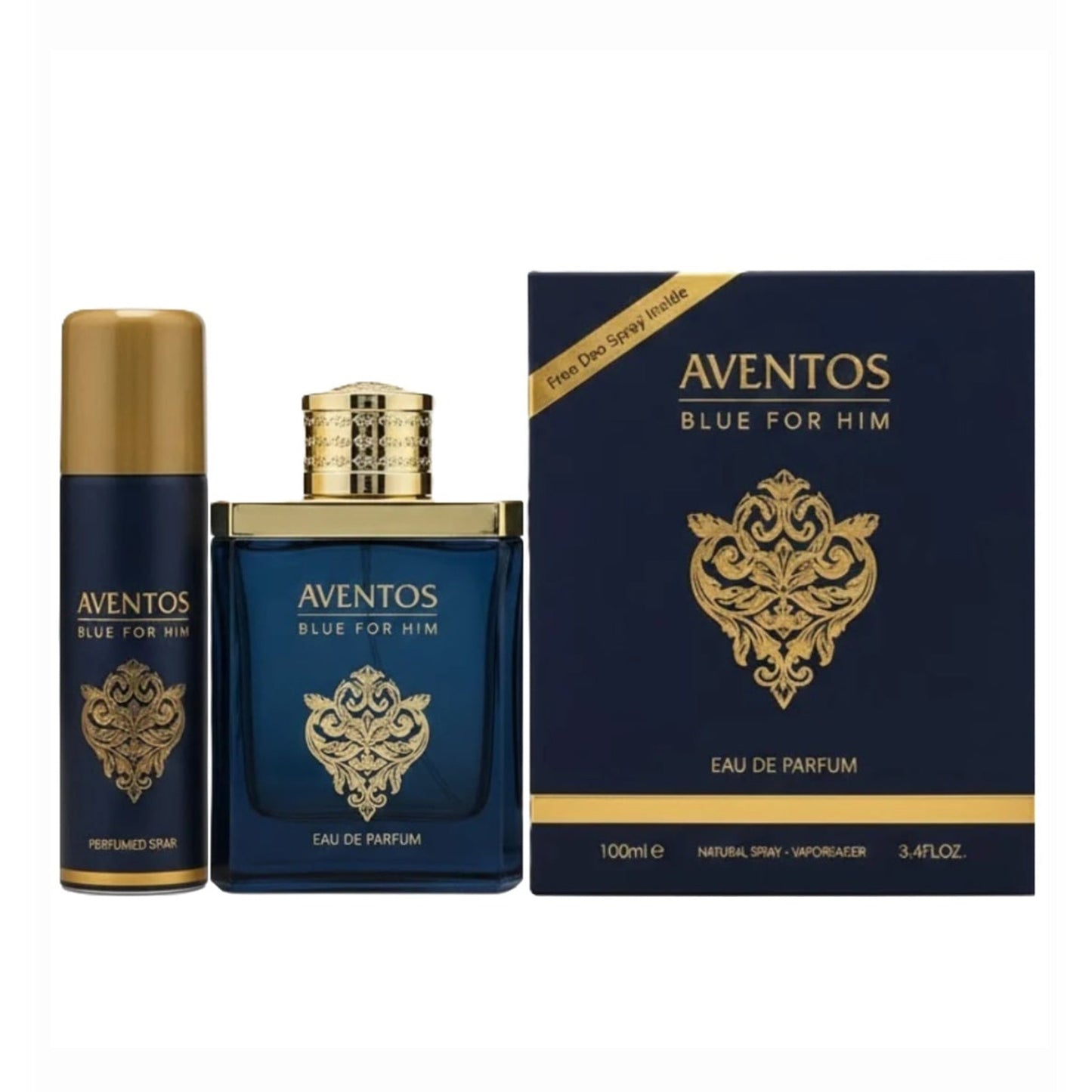Fragrance World Aventos Blue  Eau de Parfum 100 ml + Deo 50 ml