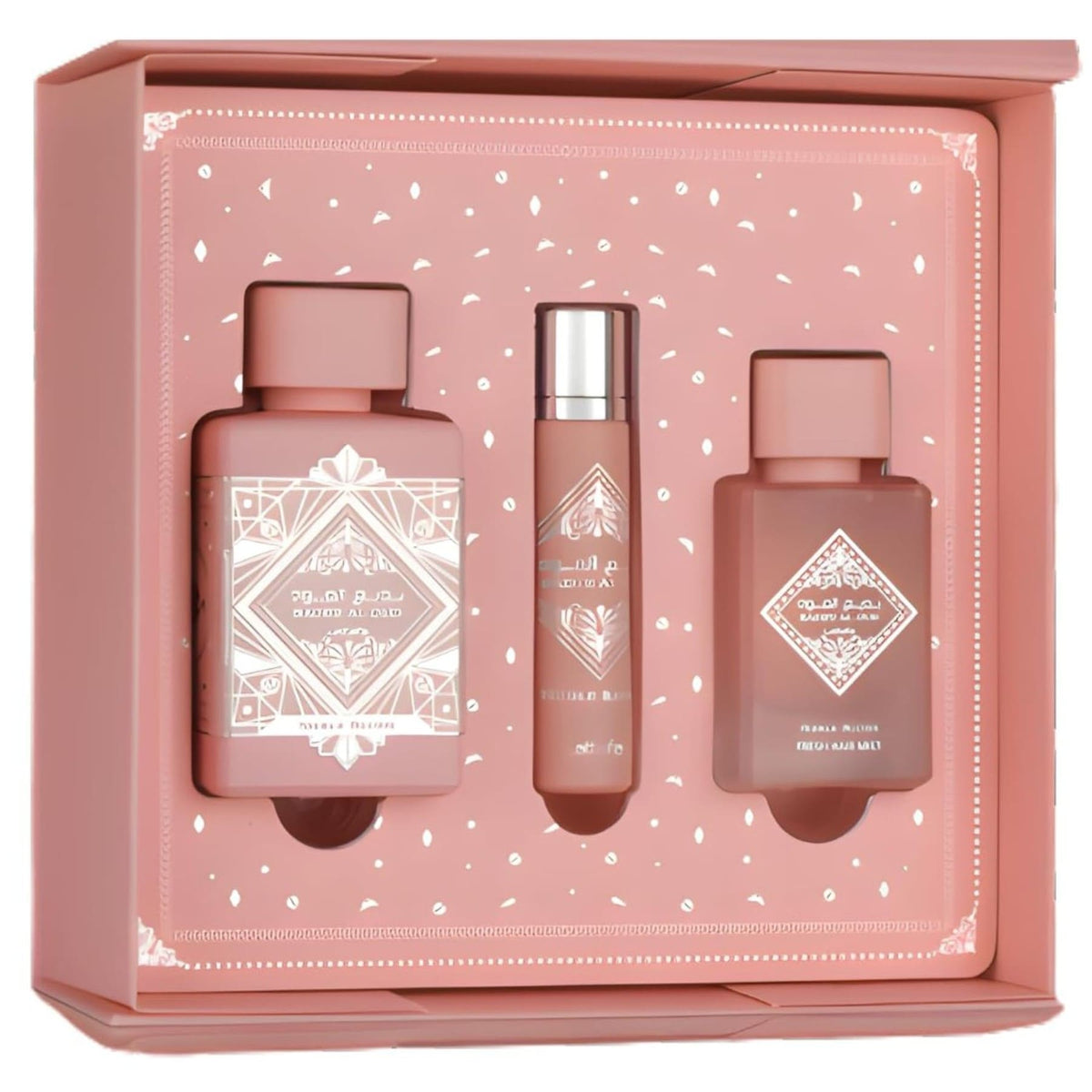 Set cadou Lattafa A Luxurious Badee Al Oud Noble Blush 3 pcs