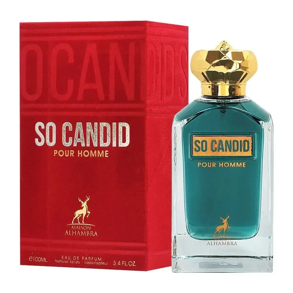 Alhambra So Candid Pour Homme 100 ml - Oriental Fragrance En-Gros