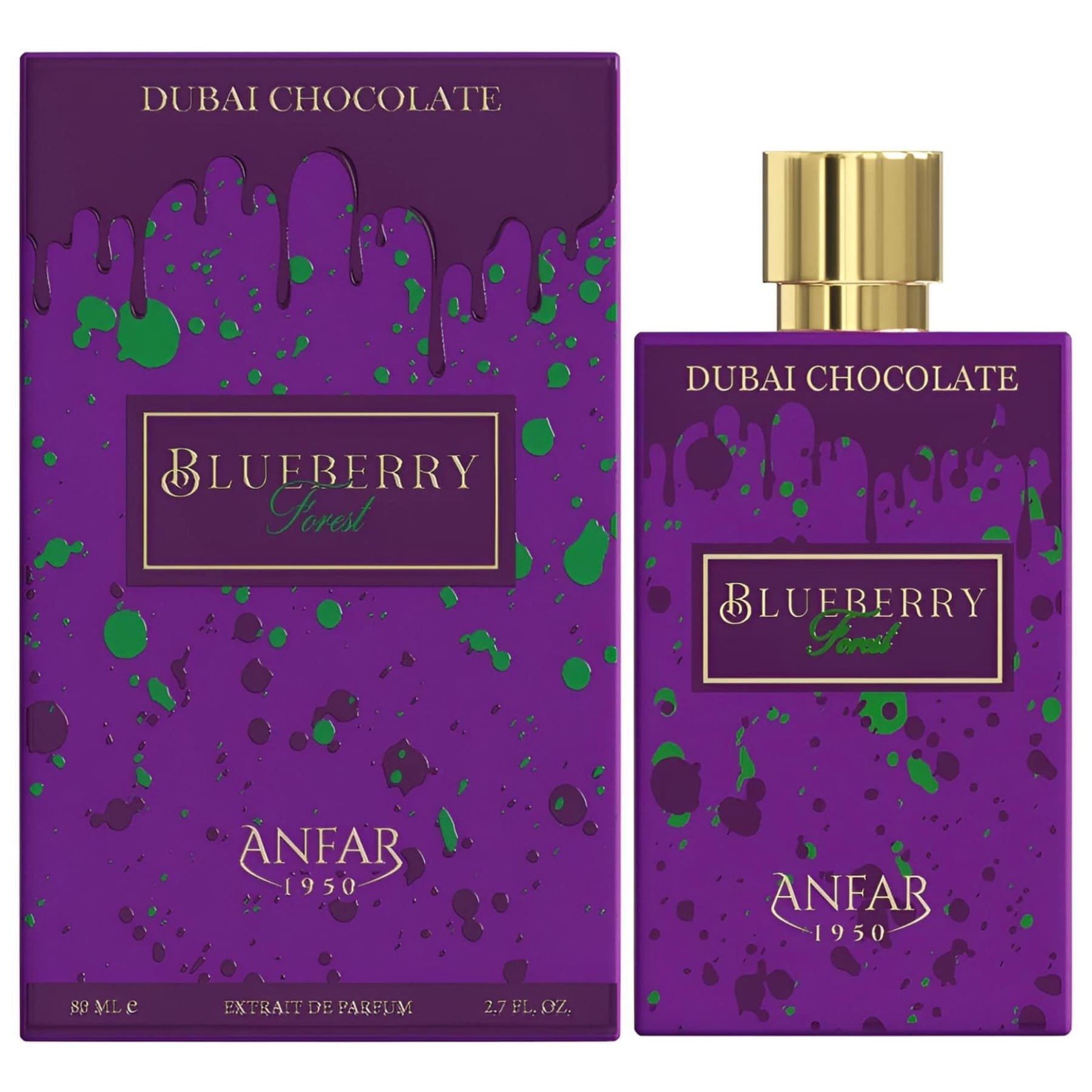 Anfar 1950 Dubai Chocolate - Blueberry Forest 80 ml