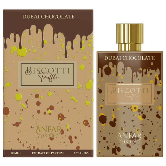 Anfar 1950 Dubai Chocolate Biscotti Truffle 80 ml - Oriental Fragrance En-Gros