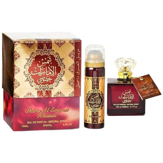 Ard Al Zaafaran Shams Al Emarat With Gift 100ml - Oriental Fragrance En-Gros