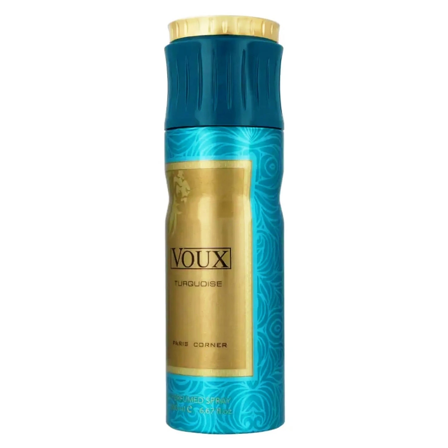 Deodorant Spray Paris Corner Voux Turquoise 200 ml b