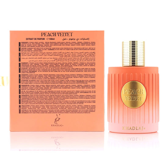 Khadlaj Peach Velvet 100ml, Extract de parfum dama