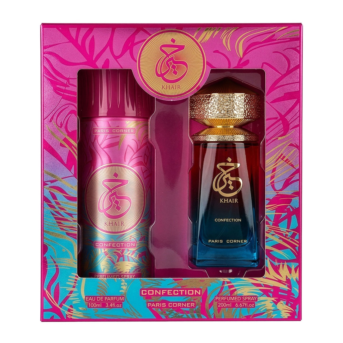Khair Confection Eau de Parfum 100 ml + Deodorant Spray 200 ml