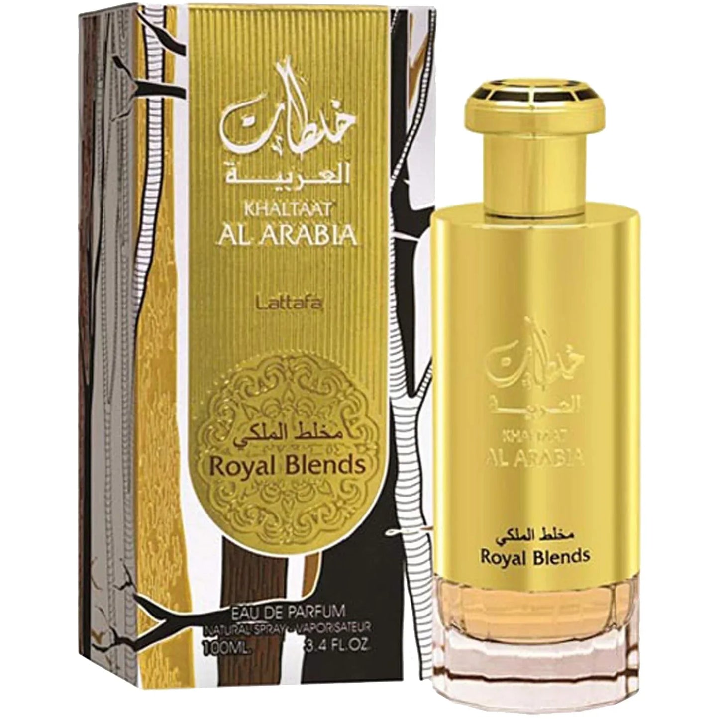 Lattafa Khaltaat Al Arabia Gold Royal Blends 100 ml - Oriental Fragrance En-Gros