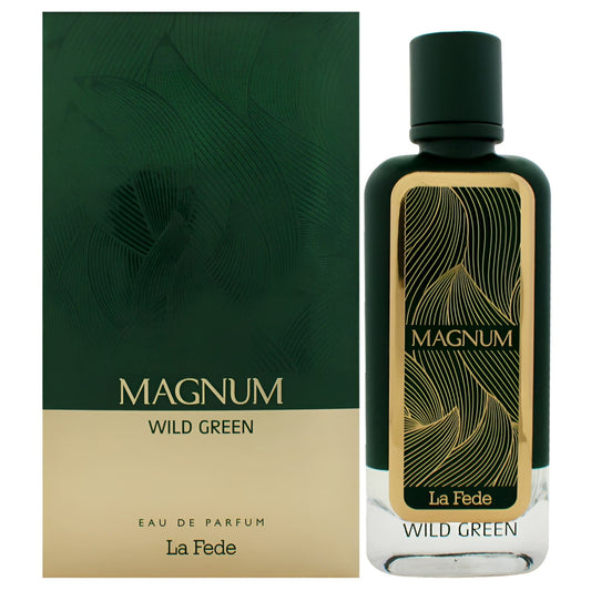 Magnum Wild Green 100 ml, Apa de Parfum Barbati