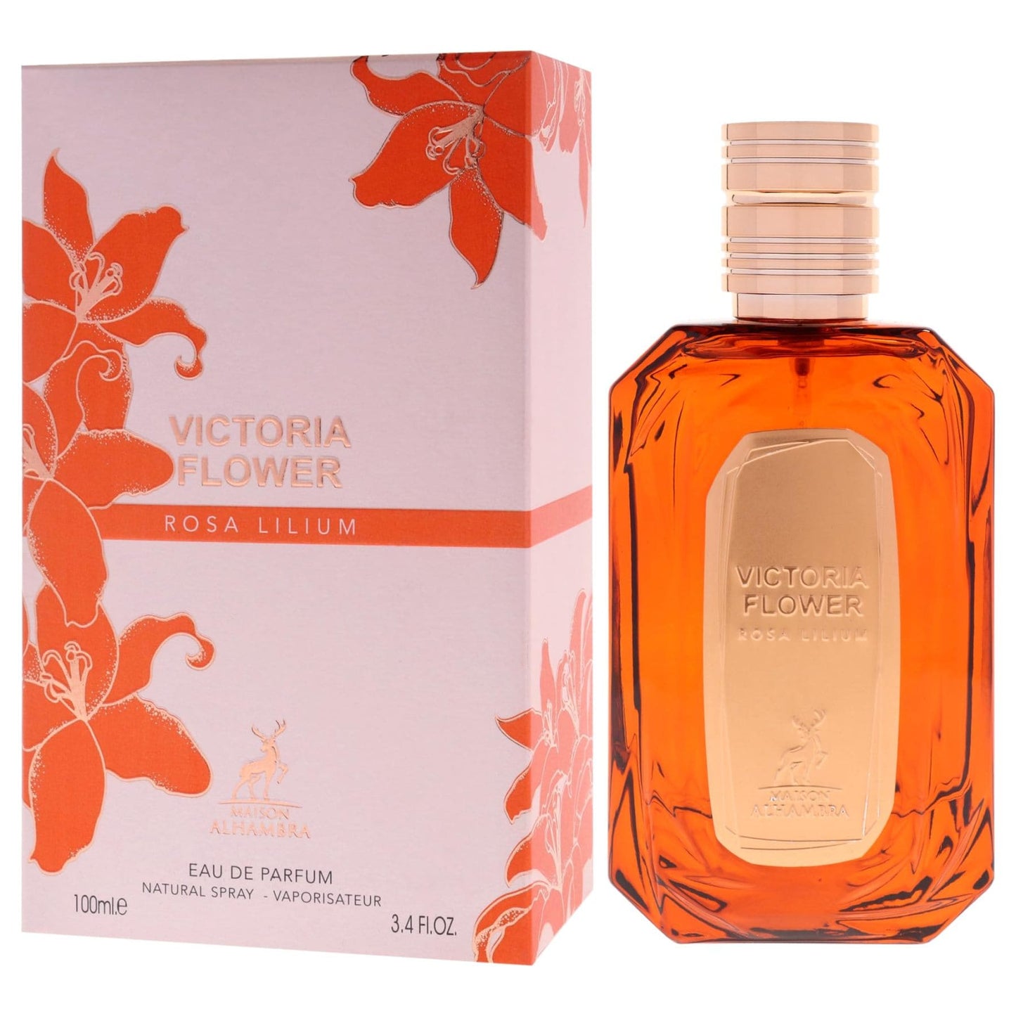 Maison Alhambra Victoria Flower Rosa Lilium 100 ml