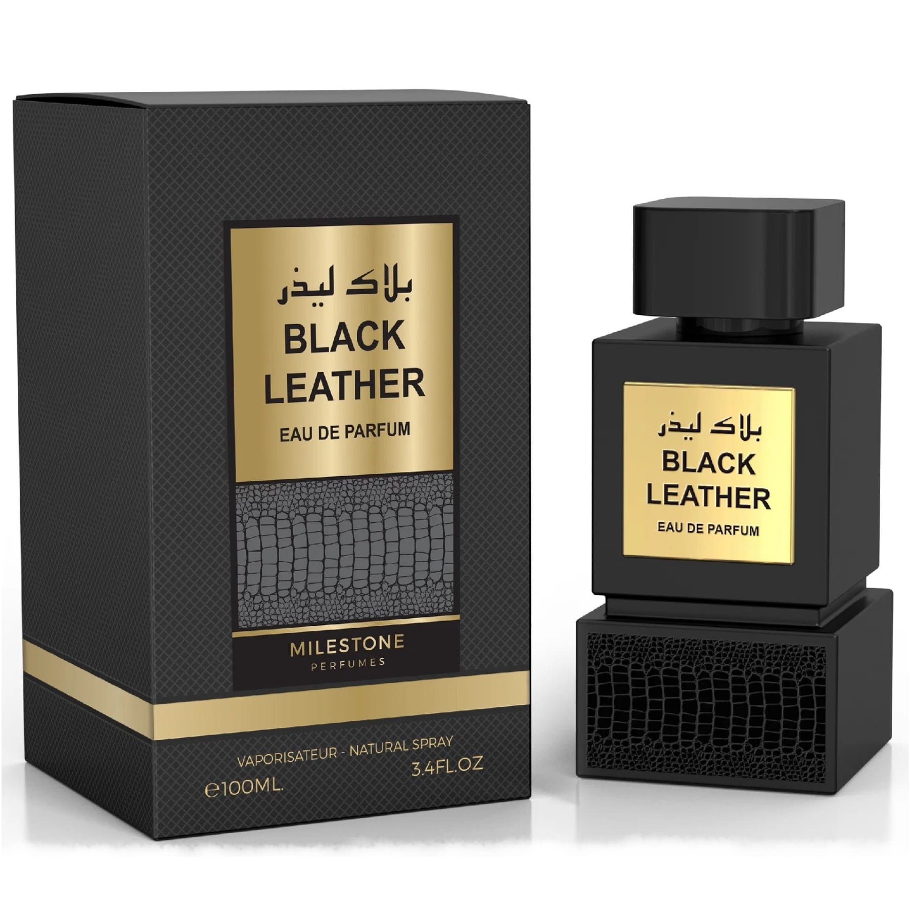 Milestone Black Leather 100 ml