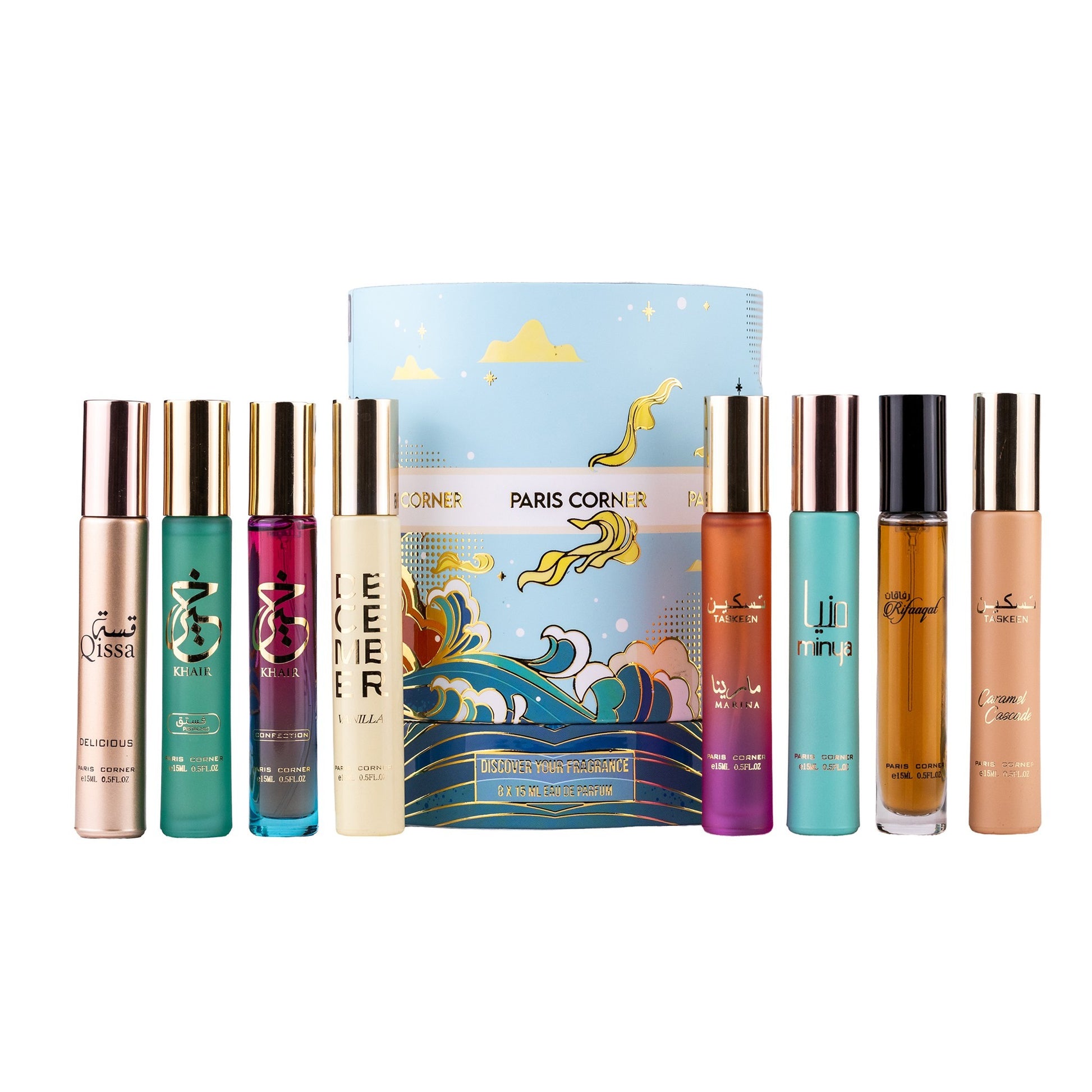 Paris Corner Discover Your Fragrance Eau de Parfum 8 x 15 ml