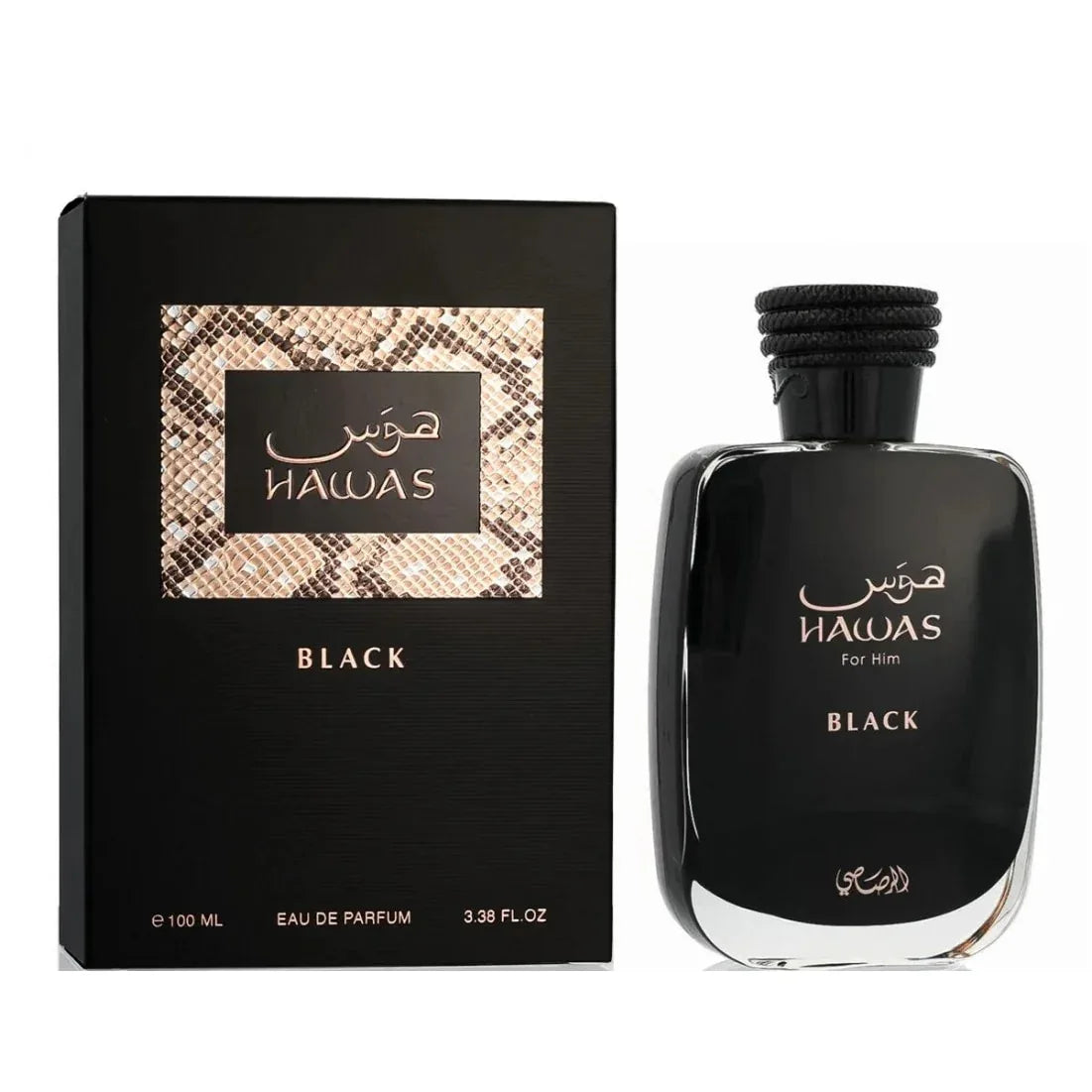 Rasasi Hawas Black 100 ml - Oriental Fragrance En-Gros