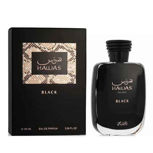 Rasasi Hawas Black 100 ml - Oriental Fragrance En-Gros