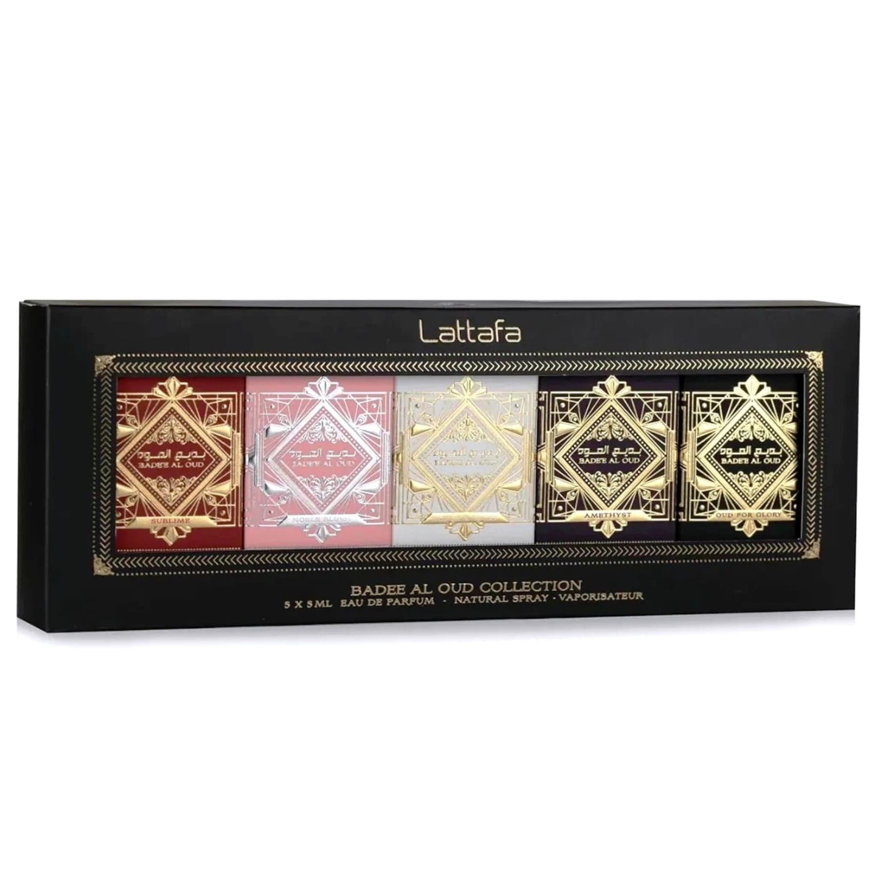 Ulei concentrat Lattafa Badee Al Oud Collection 5 x 5 ml c